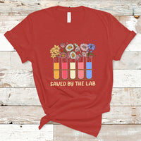 Medical Lab Tech T Shirt Lab Week 2023 Saved By The Lab Medical Laboratory Tech - Wonder Print Shop