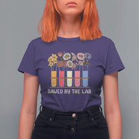 Lab Week T Shirt For Women Saved By The Lab Medical Laboratory Tech Medical Lab Tech