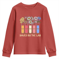 Lab Week Youth Sweatshirt Saved By The Lab Medical Laboratory Tech Medical Lab Tech