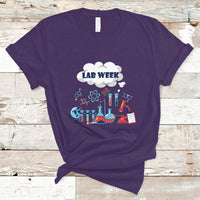 Medical Lab Tech T Shirt Lab Week Medical Laboratory Science Lab Experiments - Wonder Print Shop