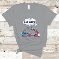 Medical Lab Tech T Shirt Lab Week Medical Laboratory Science Lab Experiments - Wonder Print Shop