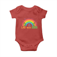 Lab Week Baby Onesie Medical Laboratory Science Lab Rainbow