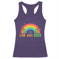Lab Week Racerback Tank Top Medical Laboratory Science Lab Rainbow