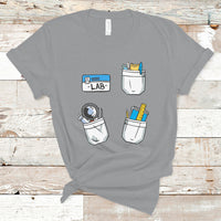 Medical Lab Tech T Shirt Lab Week Lab Techinician Scientist Laboratory Assistant - Wonder Print Shop