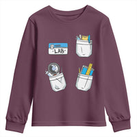 Lab Week Youth Sweatshirt Lab Techinician Scientist Laboratory Assistant