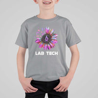 Lab Week T Shirt For Kid Lab Tech Sunflower Med Tech Medical Lab Technician