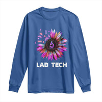 Lab Week Long Sleeve Shirt Lab Tech Sunflower Med Tech Medical Lab Technician