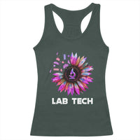 Lab Week Racerback Tank Top Lab Tech Sunflower Med Tech Medical Lab Technician
