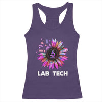 Lab Week Racerback Tank Top Lab Tech Sunflower Med Tech Medical Lab Technician