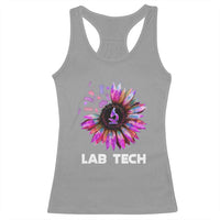 Lab Week Racerback Tank Top Lab Tech Sunflower Med Tech Medical Lab Technician