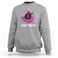 Medical Lab Tech Sweatshirt Lab Week Lab Tech Sunflower Med Tech Medical Lab Technician - Wonder Print Shop