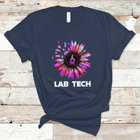 Medical Lab Tech T Shirt Lab Week Lab Tech Sunflower Med Tech Medical Lab Technician - Wonder Print Shop