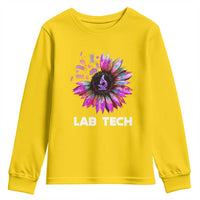 Lab Week Youth Sweatshirt Lab Tech Sunflower Med Tech Medical Lab Technician