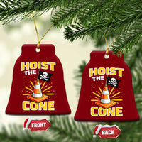 Hoist The Cone Jolly Roger Victory Ceramic Ornament Pirate Skull Baseball Sports Fan IYKYK Meme