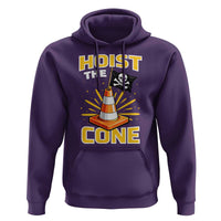 Hoist The Cone Jolly Roger Victory Hoodie Pirate Skull Baseball Sports Fan IYKYK Meme