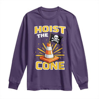 Hoist The Cone Jolly Roger Victory Long Sleeve Shirt Pirate Skull Baseball Sports Fan IYKYK Meme