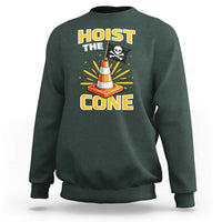 Hoist The Cone Jolly Roger Victory Sweatshirt Pirate Skull Baseball Sports Fan IYKYK Meme
