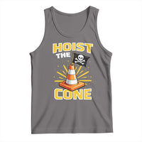 Hoist The Cone Jolly Roger Victory Tank Top Pirate Skull Baseball Sports Fan IYKYK Meme