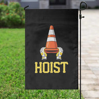 Funny Hoist The Cone Trophy Garden Flag IYKYK Meme Sports Fan Victory Celebration