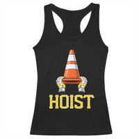 Funny Hoist The Cone Trophy Racerback Tank Top IYKYK Meme Sports Fan Victory Celebration