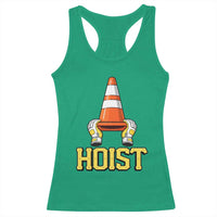 Funny Hoist The Cone Trophy Racerback Tank Top IYKYK Meme Sports Fan Victory Celebration