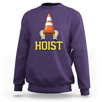 Funny Hoist The Cone Trophy Sweatshirt IYKYK Meme Sports Fan Victory Celebration