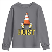 Funny Hoist The Cone Trophy Youth Sweatshirt IYKYK Meme Sports Fan Victory Celebration