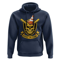 Funny Hoist The Cone Skull Hoodie IYKYK Meme Gritty Victory Celebration Sports Fan