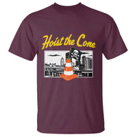 Pittsburgh Skyline Victory Hoist The Cone Meme T Shirt Funny Sports Fan Celebration