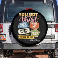 Retro Test Day Motivation You Got This Spare Tire Cover Rock The Test Believe In You Inspirational Teacher