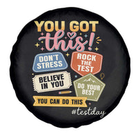 Retro Test Day Motivation You Got This Spare Tire Cover Rock The Test Believe In You Inspirational Teacher
