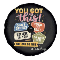 Retro Test Day Motivation You Got This Spare Tire Cover Rock The Test Believe In You Inspirational Teacher
