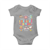 Groovy I Believe In You Testing Motivation Baby Onesie More Than A Score for Teacher Student