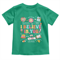 Groovy I Believe In You Testing Motivation Toddler T Shirt More Than A Score for Teacher Student