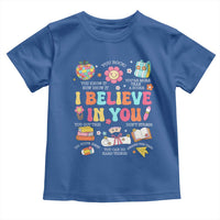 Groovy I Believe In You Testing Motivation Toddler T Shirt More Than A Score for Teacher Student