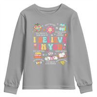 Groovy I Believe In You Testing Motivation Youth Sweatshirt More Than A Score for Teacher Student