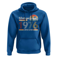Vintage 1976 Limited Edition Hoodie Retro Sunset 50th Birthday Graphic