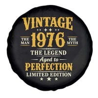 Vintage 1976 Aged to Perfection Spare Tire Cover Limited Edition Retro 50th Birthday