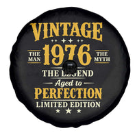 Vintage 1976 Aged to Perfection Spare Tire Cover Limited Edition Retro 50th Birthday