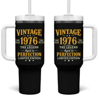 Vintage 1976 Aged to Perfection Tumbler With Handle Limited Edition Retro 50th Birthday