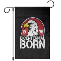 Patriotic Bicentennial Born 1976 Garden Flag American Bald Eagle 50th Birthday