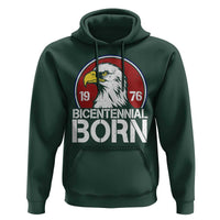 Patriotic Bicentennial Born 1976 Hoodie American Bald Eagle 50th Birthday