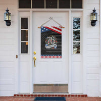 Vintage Floral Bicentennial Babe Est 1976 Patriotic Garden Flag Elegant 50th Birthday
