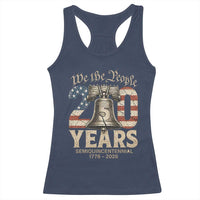We The People 250 Years Liberty Bell Patriotic Racerback Tank Top American Semi-Quincentennial