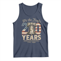 We The People 250 Years Liberty Bell Patriotic Tank Top American Semi-Quincentennial