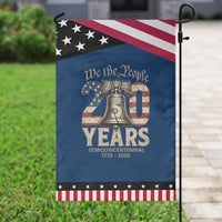 We The People 250 Years Liberty Bell Patriotic Garden Flag American Semi-Quincentennial