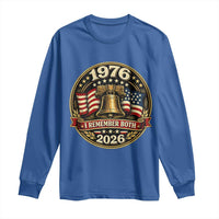 Bicentennial Born 1976 Liberty Bell Long Sleeve Shirt America 250th Anniversary 50th Birthday