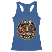 Bicentennial Born 1976 Liberty Bell Racerback Tank Top America 250th Anniversary 50th Birthday