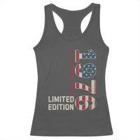 Vintage 1976 All Original Parts Racerback Tank Top Patriotic US Flag 50th Birthday Gift