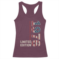 Vintage 1976 All Original Parts Racerback Tank Top Patriotic US Flag 50th Birthday Gift